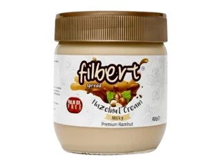 Filbert Spread Milky hazelnut cream, 400 g glass jar